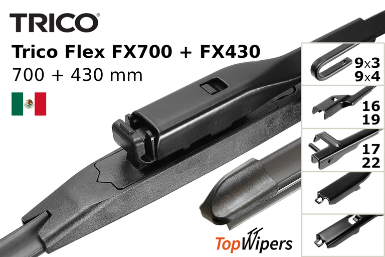 Trico Flex FX700 + Trico Flex FX430