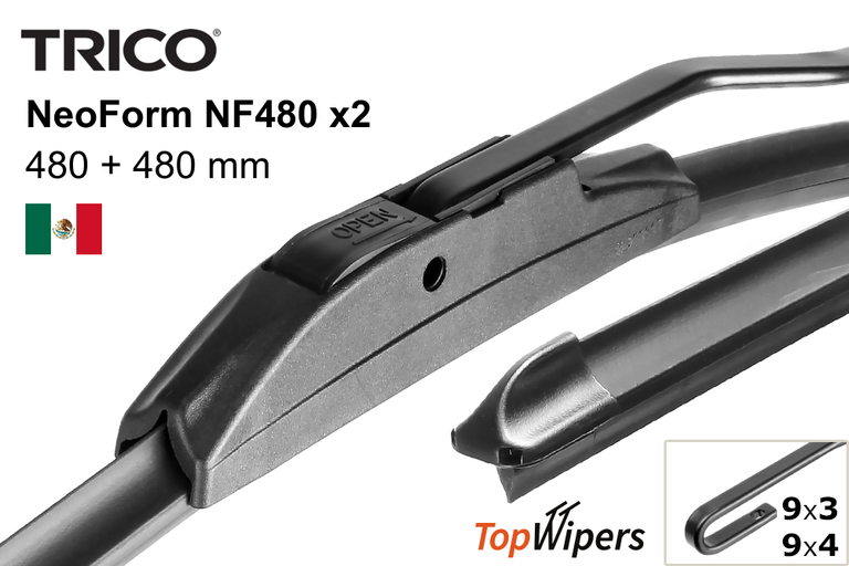 Trico NeoForm NF480 + Trico NeoForm NF480