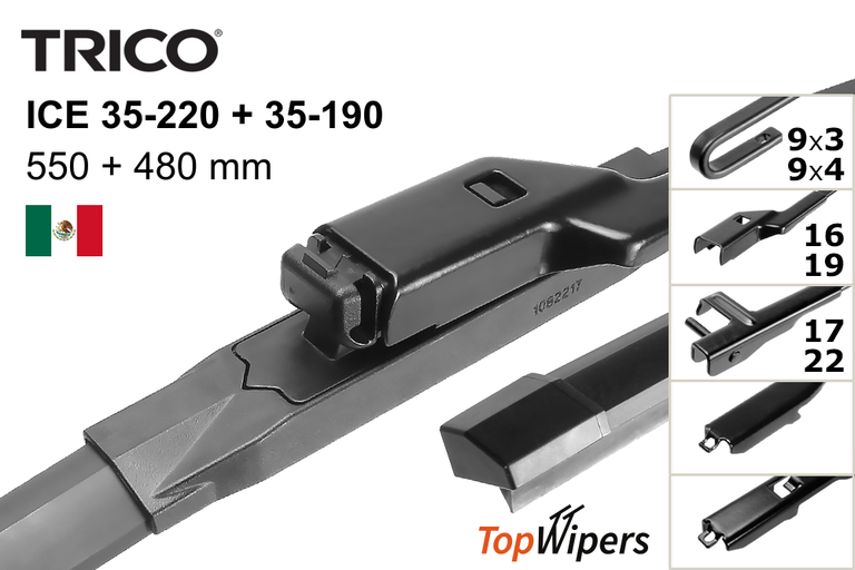 Trico ICE 35-220 + Trico ICE 35-190