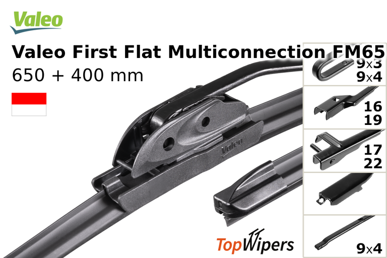 Valeo First Flat Multiconnection FM65 + Valeo First Flat Multiconnection FM40