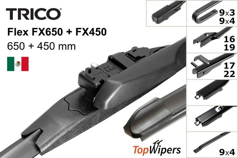 Trico Flex FX650 + Trico Flex FX450