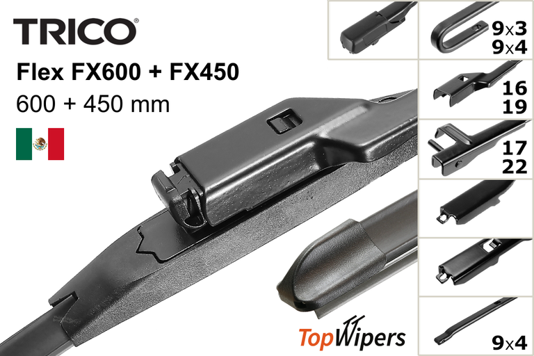 Trico Flex FX600 + Trico Flex FX450