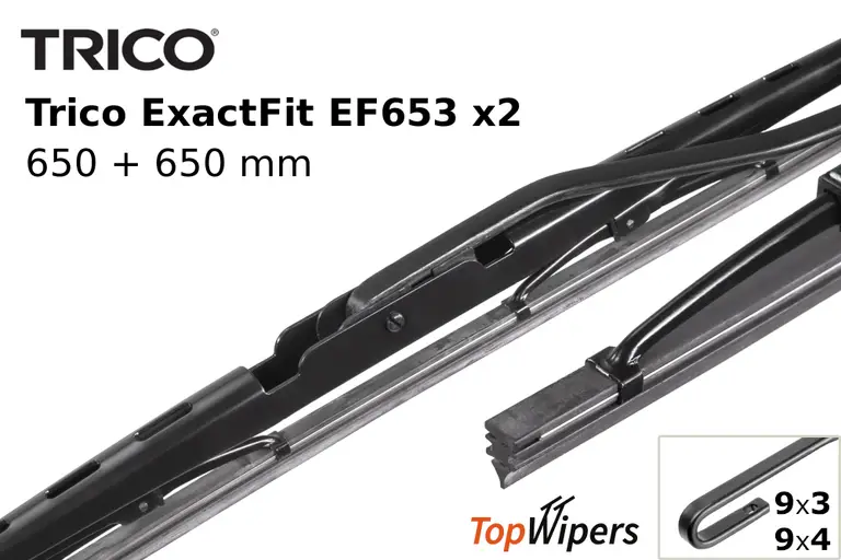 Trico ExactFit EF653 + Trico ExactFit EF653