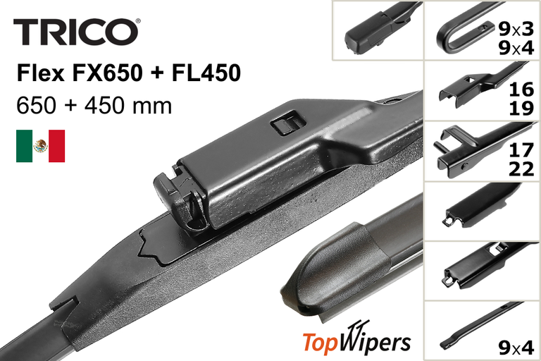 Trico Flex FX650 + Trico Flex FL450