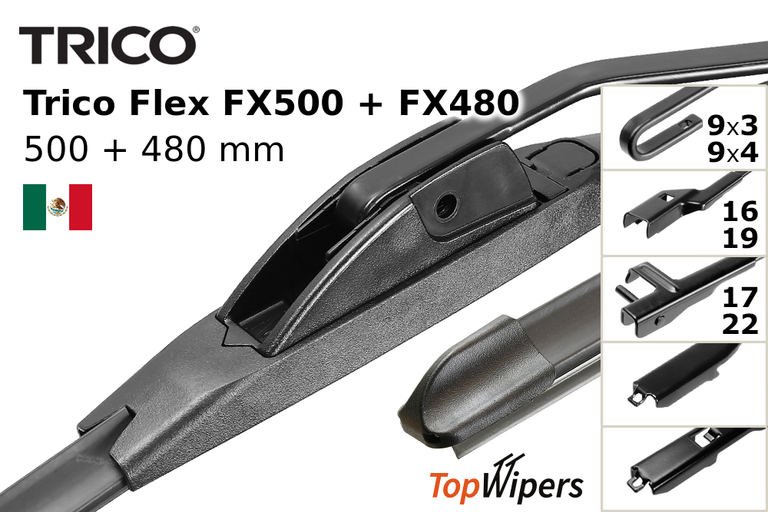 Trico Flex FX500 + Trico Flex FX480