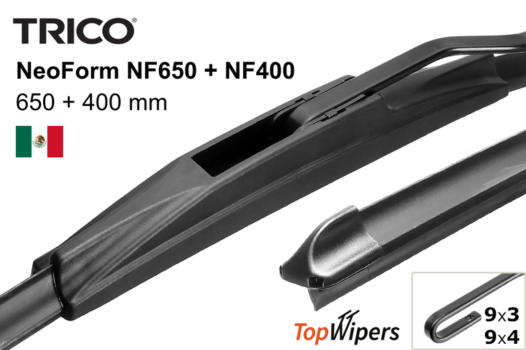 Trico NeoForm NF650 + Trico NeoForm NF400