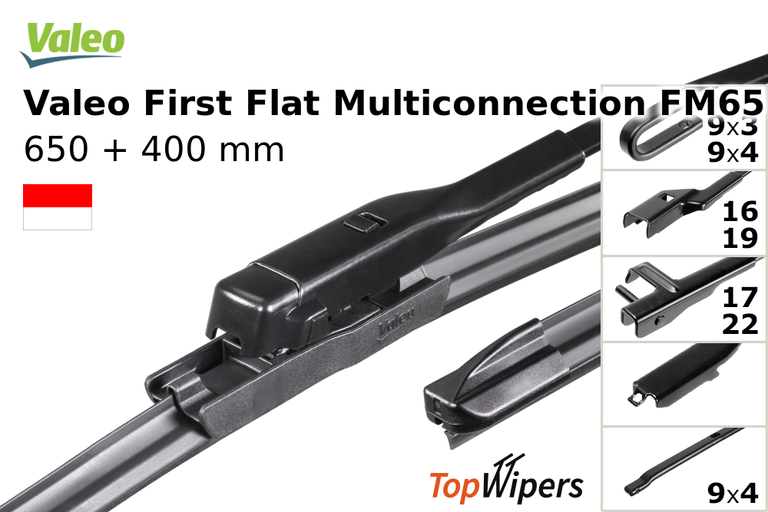 Valeo First Flat Multiconnection FM65 + Valeo First Flat Multiconnection FM40