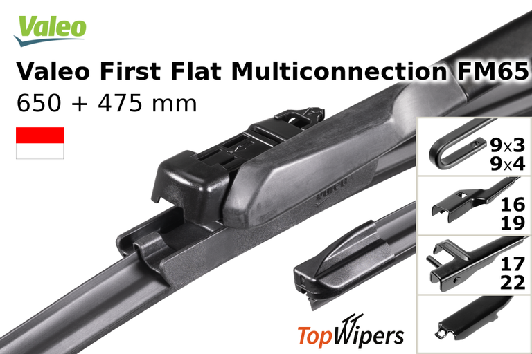 Valeo First Flat Multiconnection FM65 + Valeo First Flat Multiconnection FM47