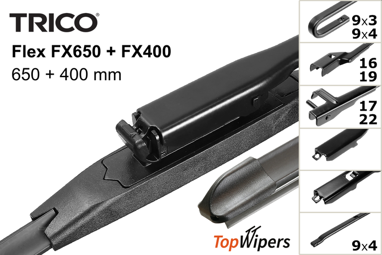 Trico Flex FX650 + Trico Flex FX400