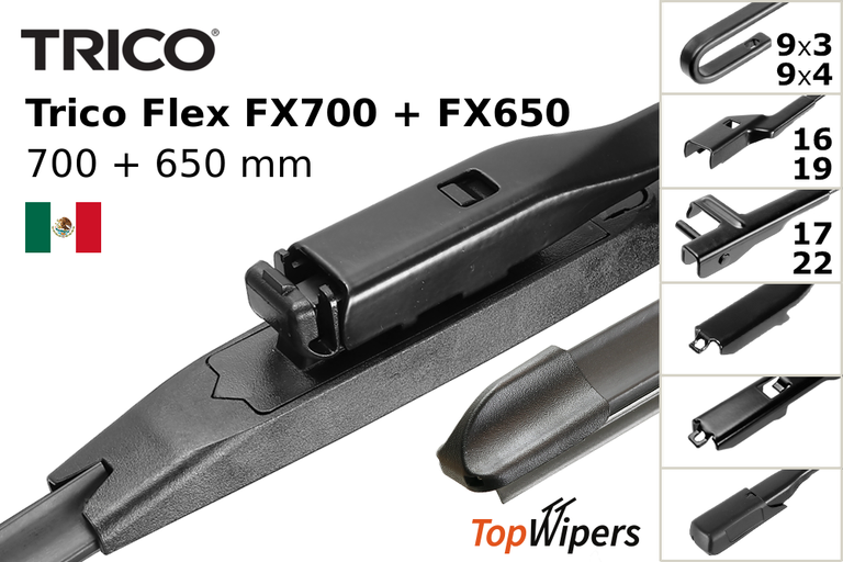 Trico Flex FX700 + Trico Flex FX650