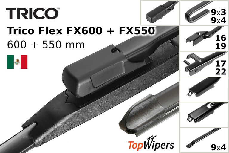 Trico Flex FX600 + Trico Flex FX550