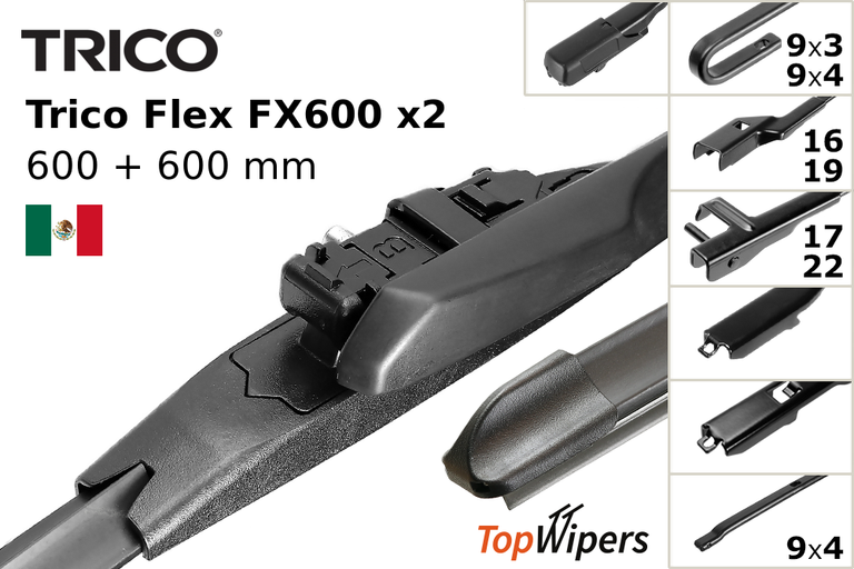 Trico Flex FX600 + Trico Flex FX600