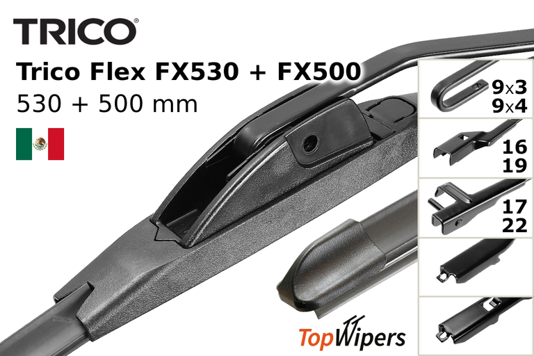 Trico Flex FX530 + Trico Flex FX500
