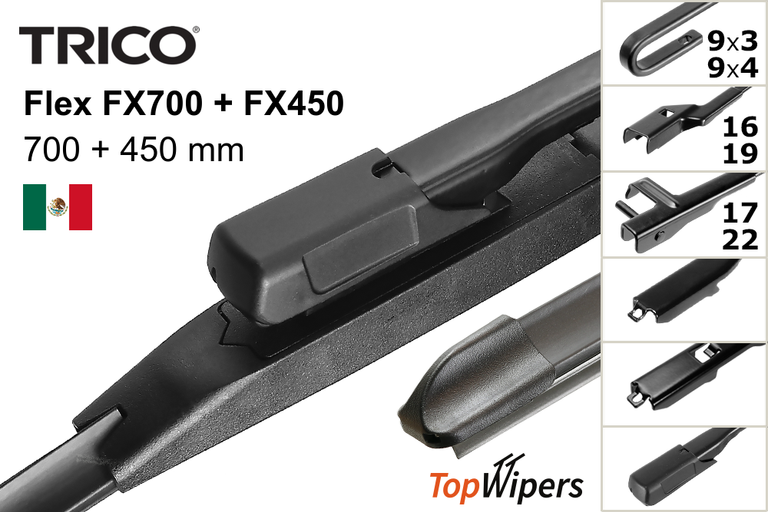 Trico Flex FX700 + Trico Flex FX450