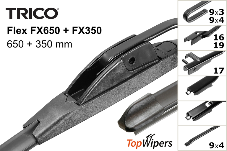 Trico Flex FX650 + Trico Flex FX350
