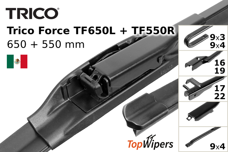 Trico Force TF650L + Trico Force TF550R
