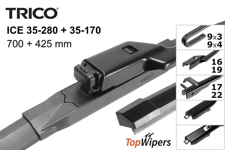 Trico ICE 35-280 + Trico ICE 35-170