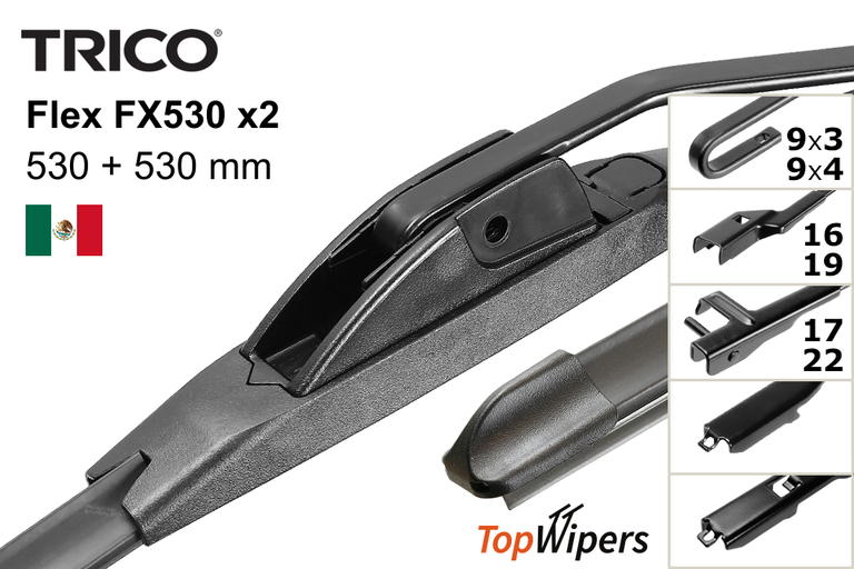 Trico Flex FX530 + Trico Flex FX530
