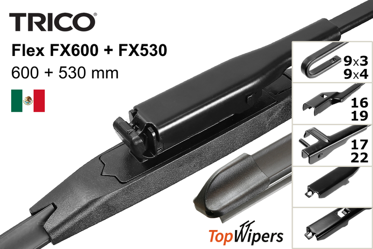 Trico Flex FX600 + Trico Flex FX530