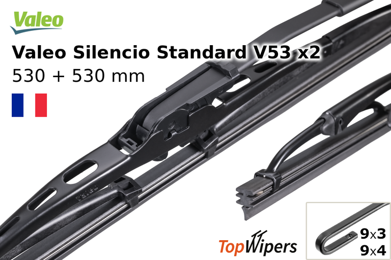 Valeo Silencio Standard V53 + Valeo Silencio Standard V53
