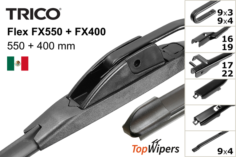 Trico Flex FX550 + Trico Flex FX400