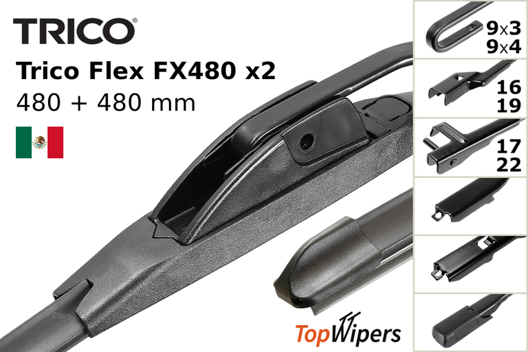 Trico Flex FX480 + Trico Flex FX480