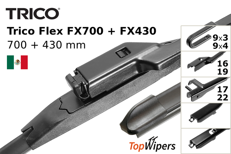 Trico Flex FX700 + Trico Flex FX430