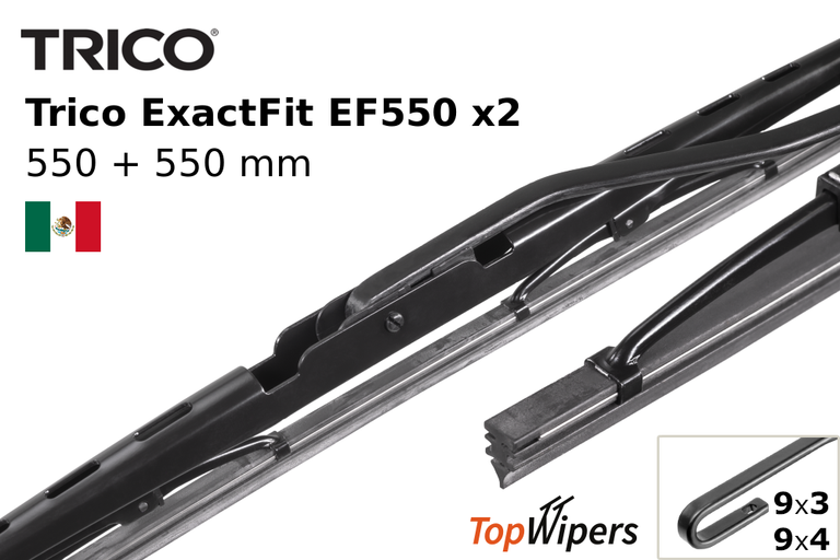 Trico ExactFit EF550 + Trico ExactFit EF550