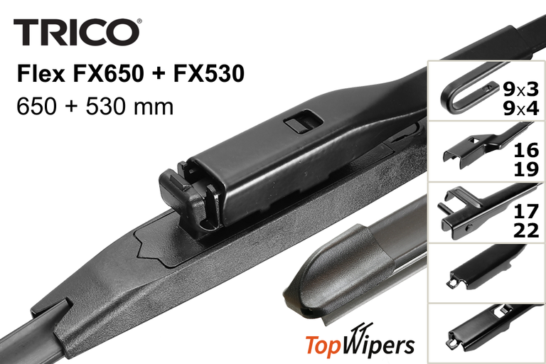 Trico Flex FX650 + Trico Flex FX530