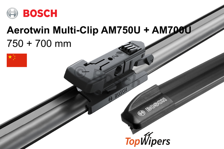 Bosch Aerotwin Multi-Clip AM750U + Bosch Aerotwin Multi-Clip AM700U
