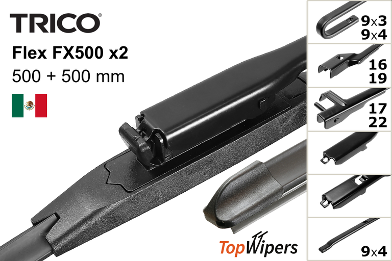 Trico Flex FX500 + Trico Flex FX500