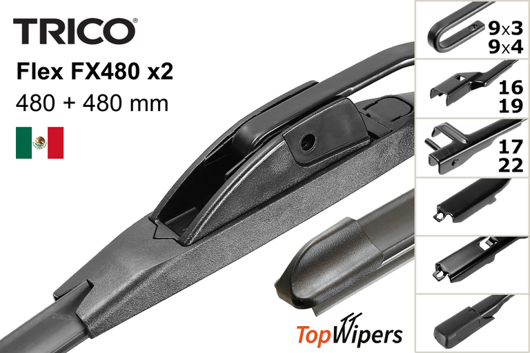 Trico Flex FX480 + Trico Flex FX480