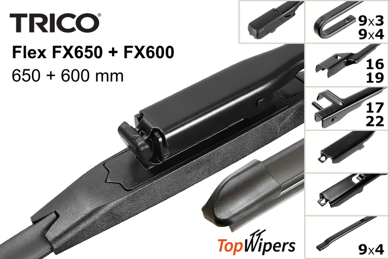 Trico Flex FX650 + Trico Flex FX600
