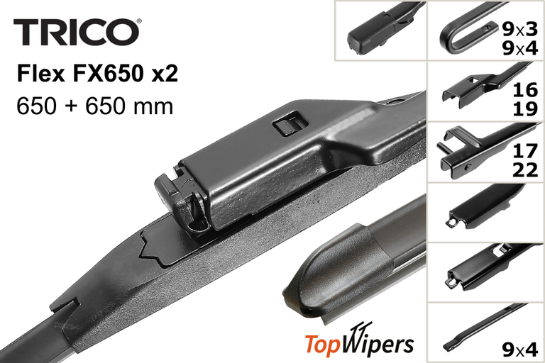 Trico Flex FX650 + Trico Flex FX650