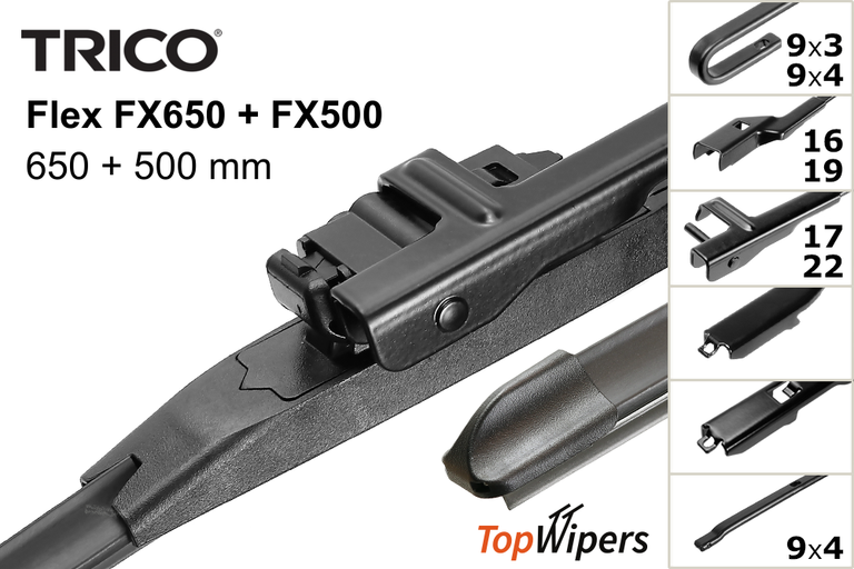 Trico Flex FX650 + Trico Flex FX500