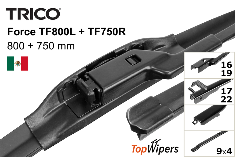Trico Force TF800L + Trico Force TF750R