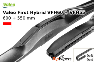 Valeo First Hybrid VFH60 + Valeo First Hybrid VFH55