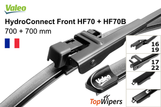 Valeo HydroConnect Front HF70 + Valeo HydroConnect Front HF70B