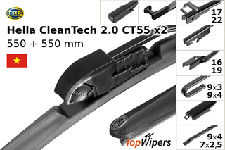 Hella CleanTech 2.0 CT55 + Hella CleanTech 2.0 CT55