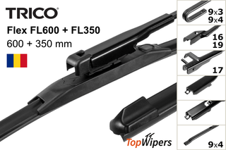 Trico Flex FL600 + Trico Flex FL350