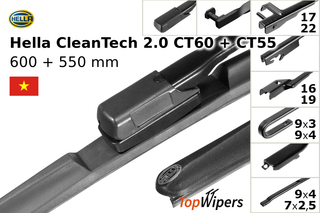 Hella CleanTech 2.0 CT60 + Hella CleanTech 2.0 CT55