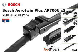 Bosch Aerotwin Plus AP700U + Bosch Aerotwin Plus AP700U