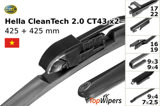 Hella CleanTech 2.0 CT43 + Hella CleanTech 2.0 CT43