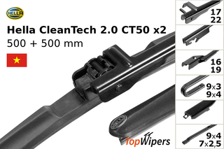 Hella CleanTech 2.0 CT50 + Hella CleanTech 2.0 CT50