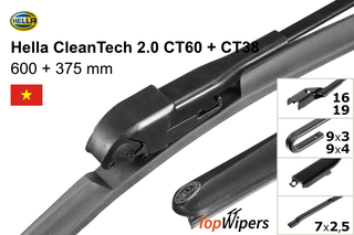 Hella CleanTech 2.0 CT60 + Hella CleanTech 2.0 CT38