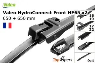 Valeo HydroConnect Front HF65 + Valeo HydroConnect Front HF65