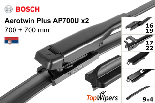 Bosch Aerotwin Plus AP700U + Bosch Aerotwin Plus AP700U