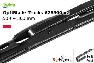 OptiBlade Trucks 628500 + OptiBlade Trucks 628500