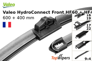 Valeo HydroConnect Front HF60 + Valeo HydroConnect Front HF40