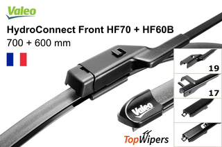 Valeo HydroConnect Front HF70 + Valeo HydroConnect Front HF60B